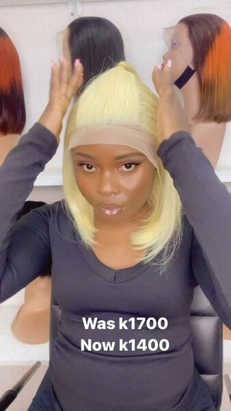 Beautiful and elegant women's wig