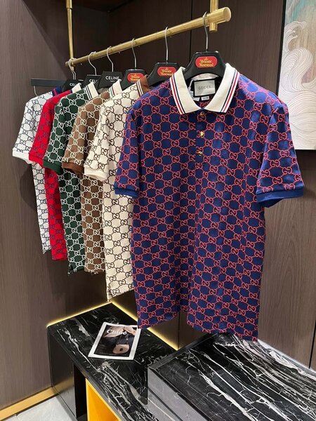 Polo tendance homme en coton