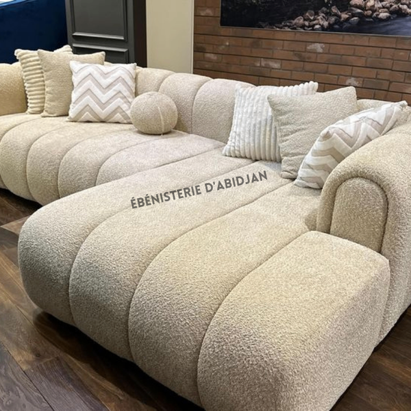 Canapé d'angle moderne