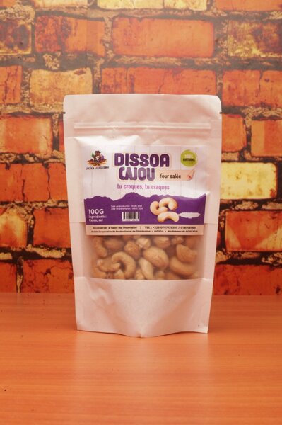 Cajou torréfié salé 100g