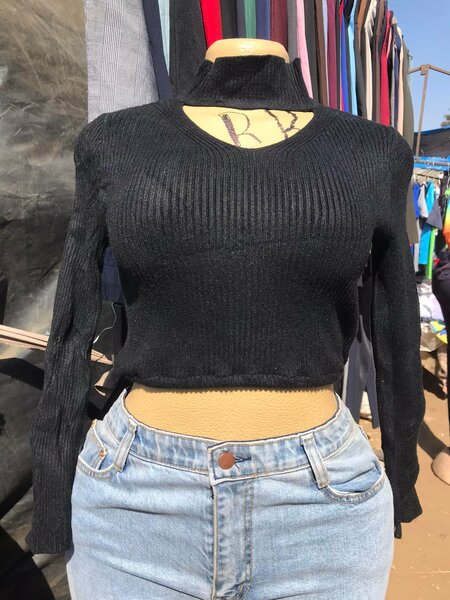 cropped polenecks readily available