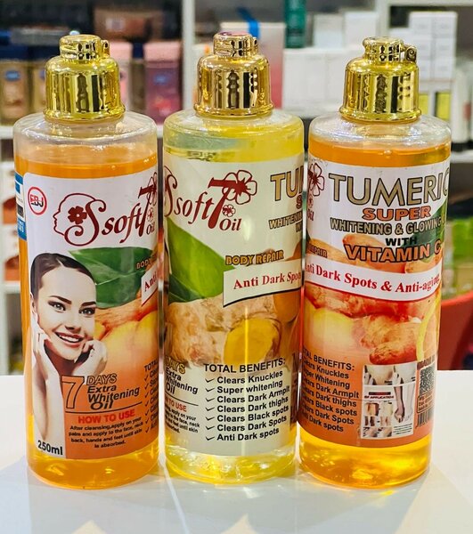 Soft 7 Turmeric Whitening and Glowing body oil