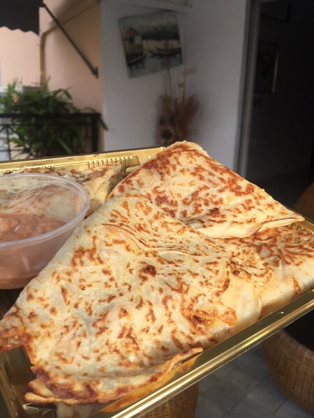 Crêpes viande hachée