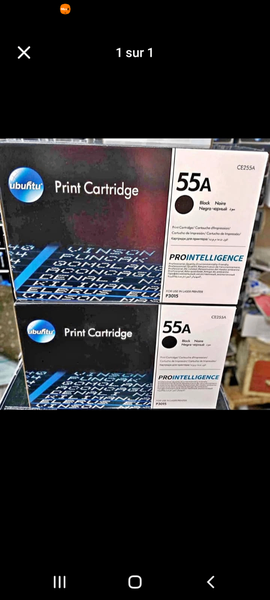 Cartouche d'encre 55A noire