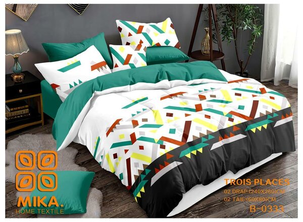 Parure de Lit Géométrique Mika