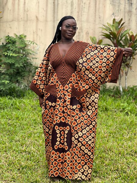 Robe Kaftan Ethnique Femme