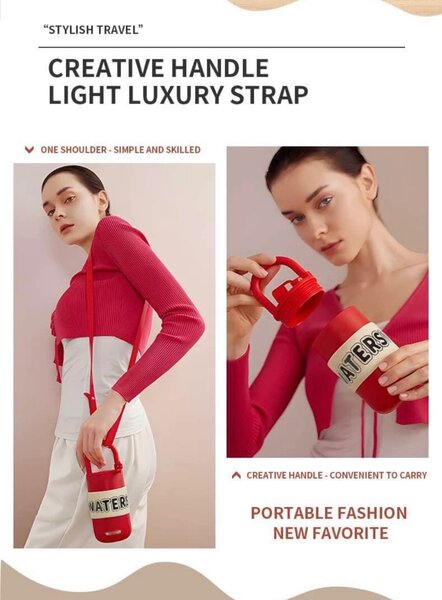 Gourde thermos en acier