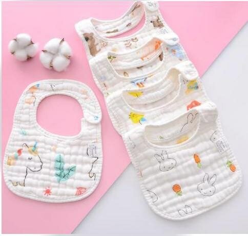 Bavoirs Coton Bébé Imprimés