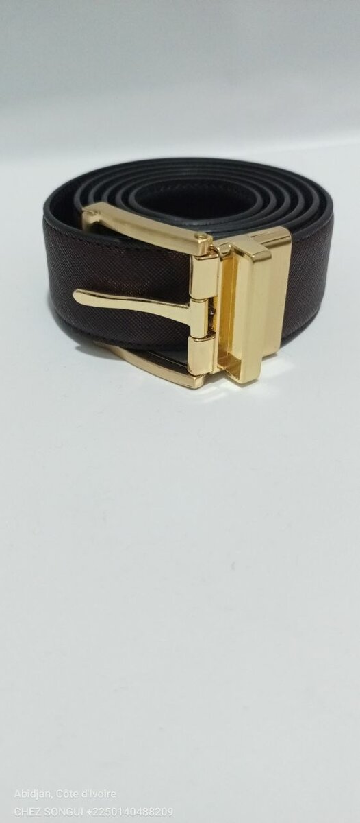 Ceinture en cuir élégante
