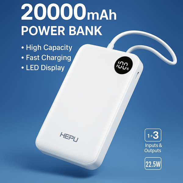 HEPU 20000mAh Power Bank