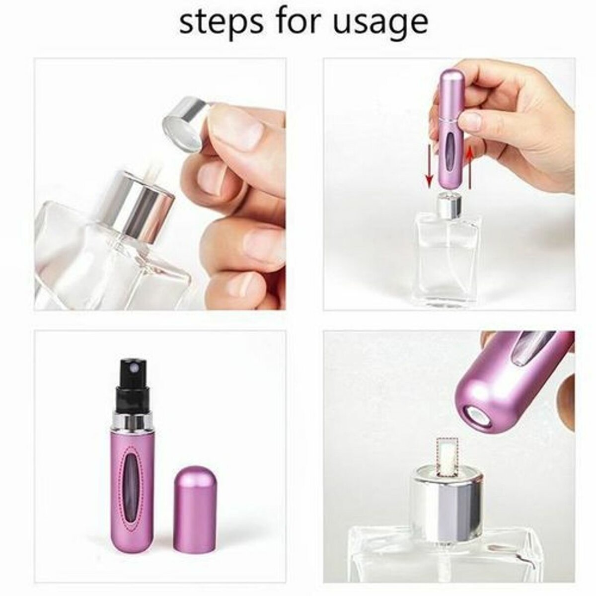 Mini Portable Refillable Sprayer Atomizer Bottle