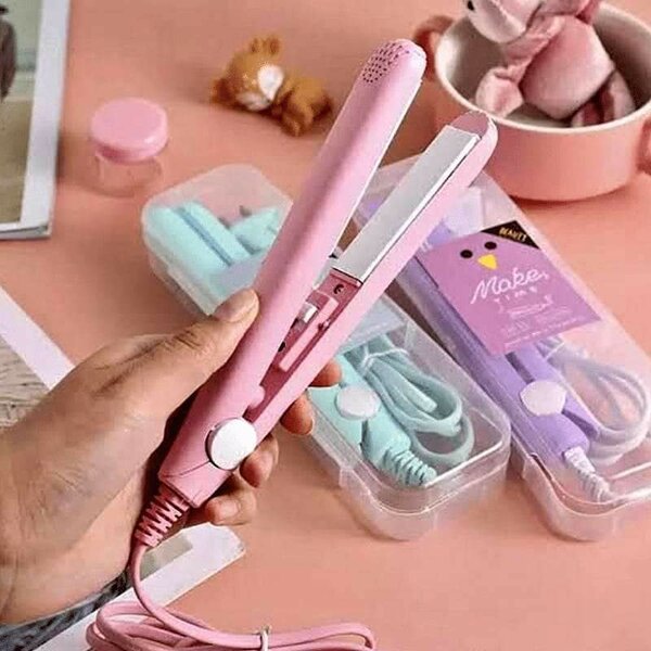 Mini hair straightener