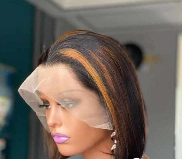 Already made human hair with an ear to ear closure