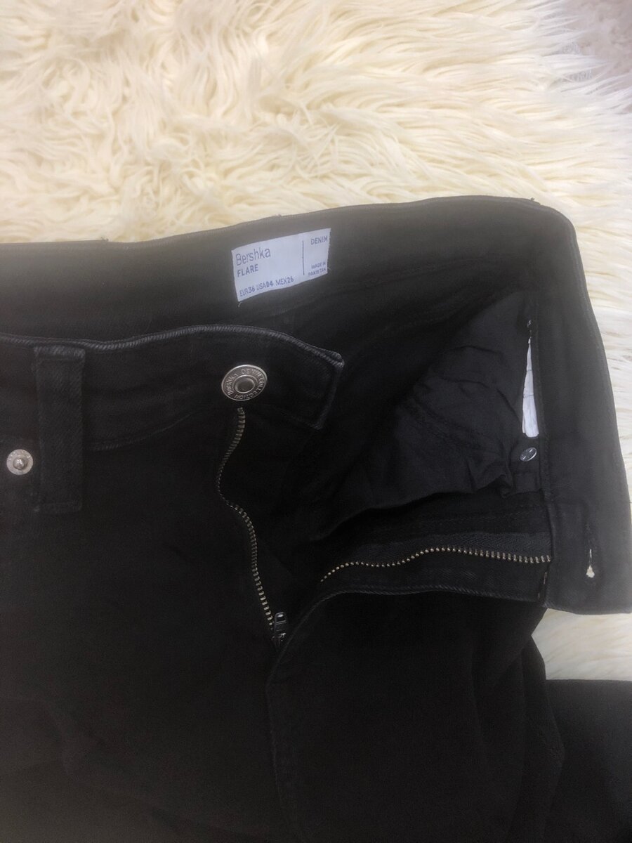 Bershka ladies bootleg jeans