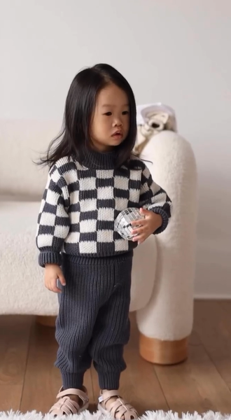  Вязаные наборы из 100% органического хлопка  двоечка