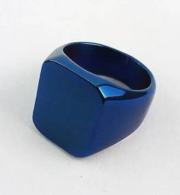 TITANIUM RING FOR BOYS BLACK