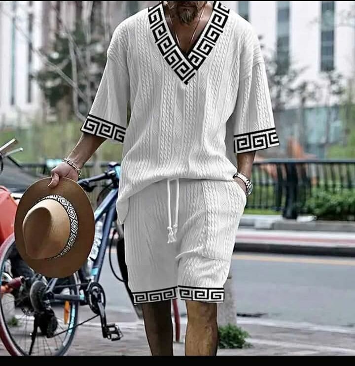 Ensemble décontracté avec motif