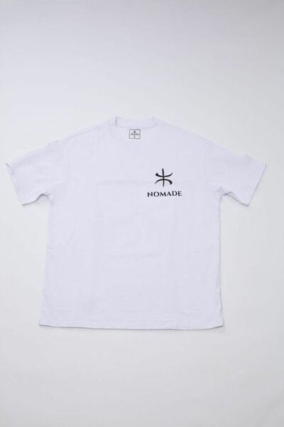 T-shirt Unisexe Blanc Mansa Art