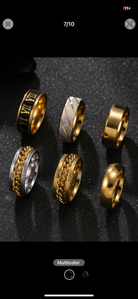 Bagues en Acier Inoxydable