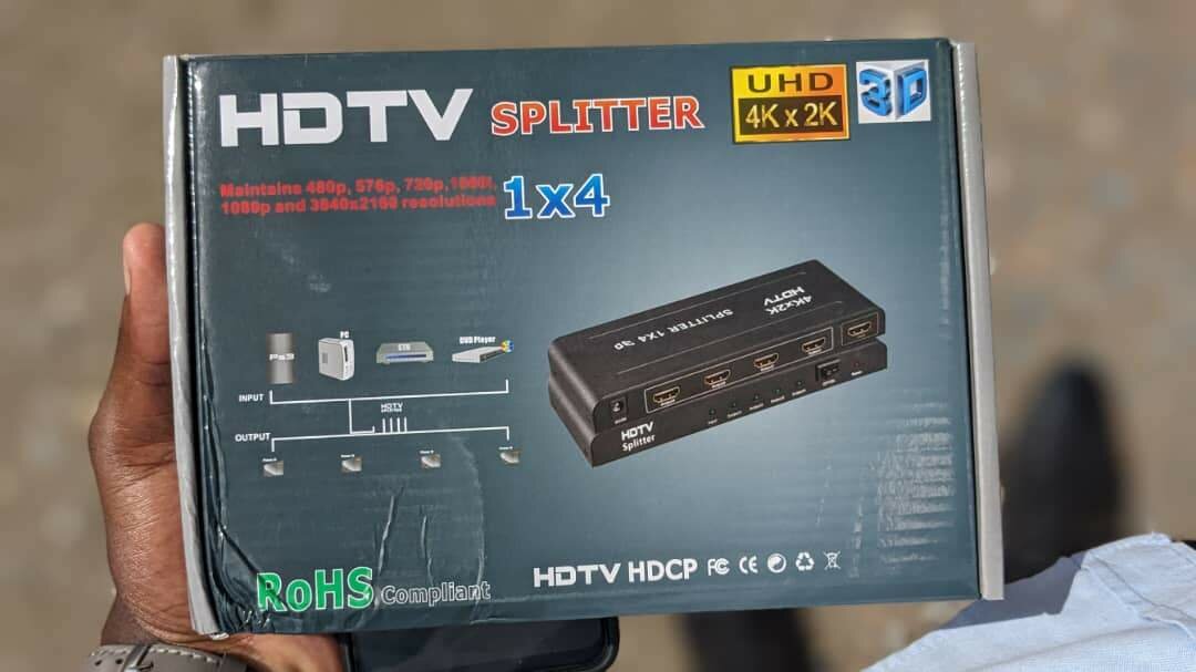 4 ways HDMI splitter
