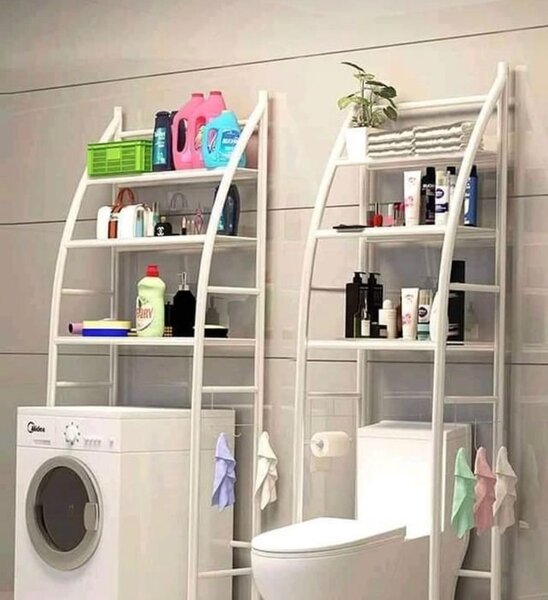 ÉTAGÈRE DE RANGEMENT TOILETTES ET PRESSING