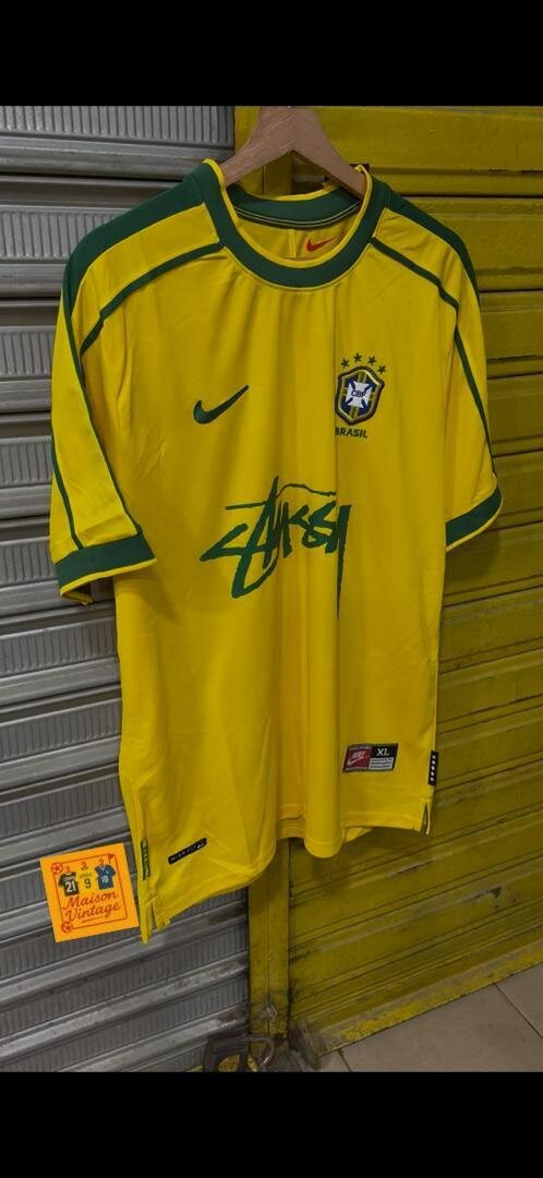 Maillot Brésil Nike Stussy