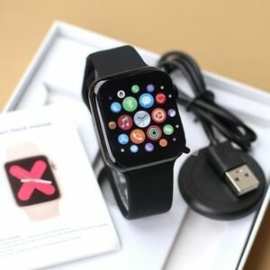 Smartwatch Montre Connectée Tactile Et Waterproof Pour Homme Et Femme NOIR