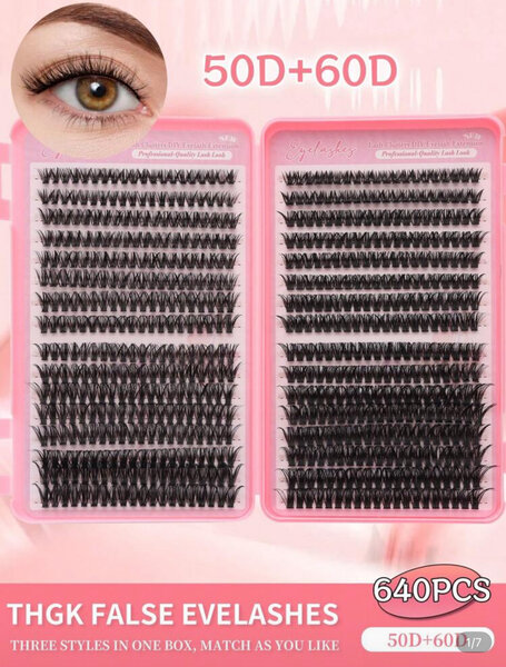 Extension de faux cils 3D