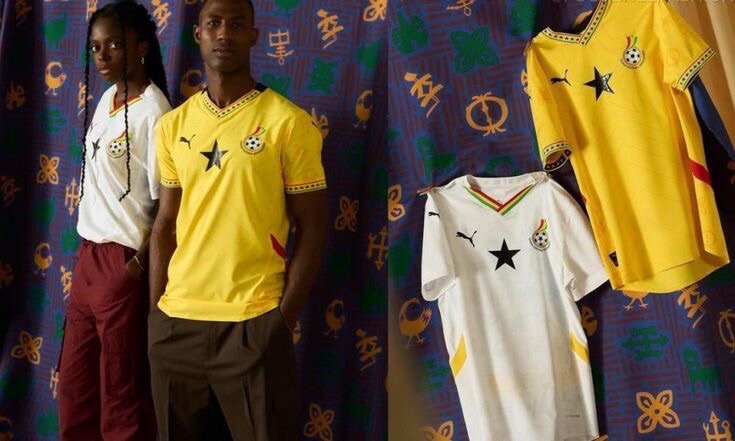 GHANA 2025 jersey Home and away