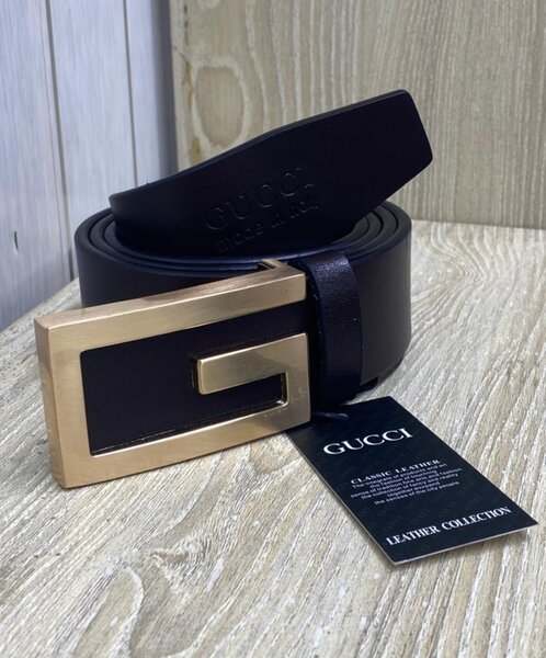 Ceinture en cuir Gucci Homme