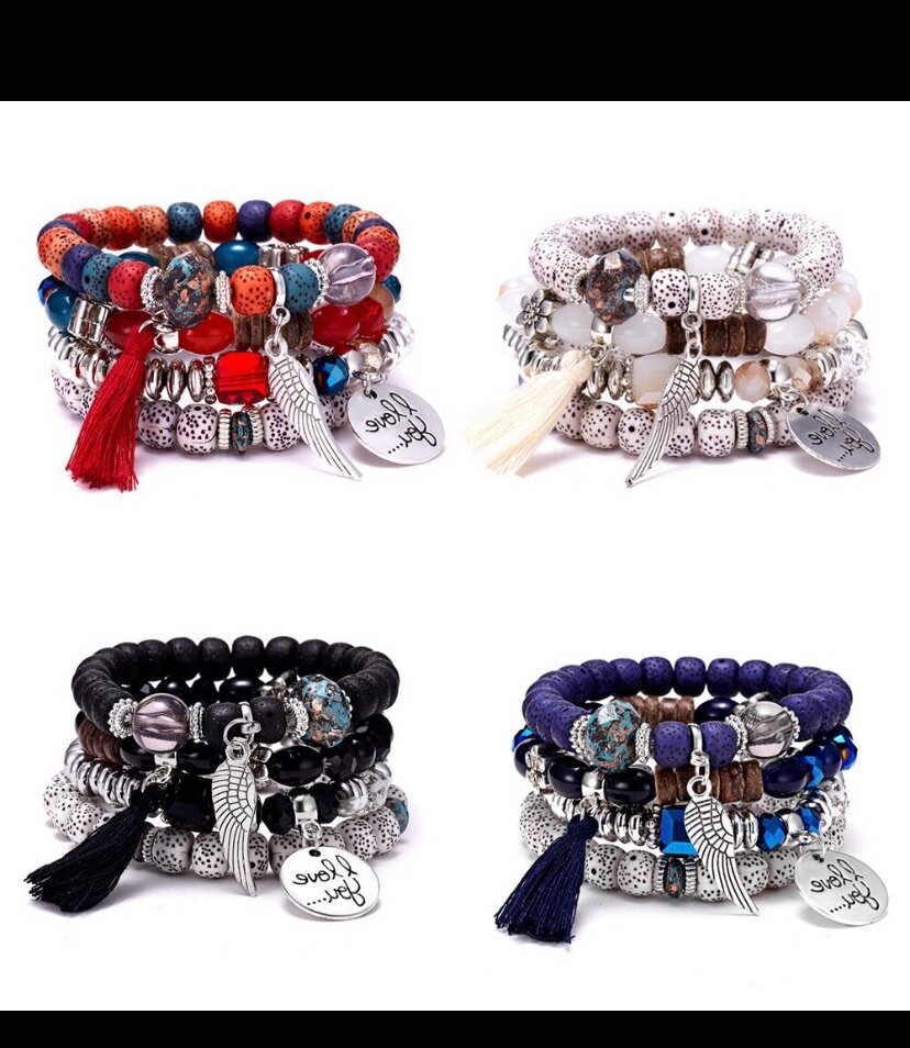 Bracelets Africain Afro-Américain  exotiques