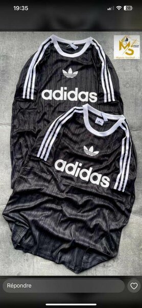 T-shirts Adidas unisex en coton