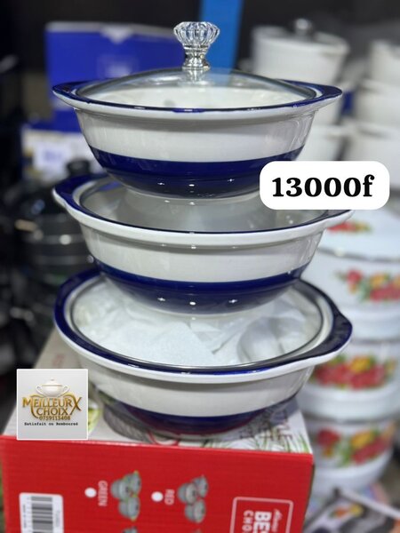 Set de Bols en Émail