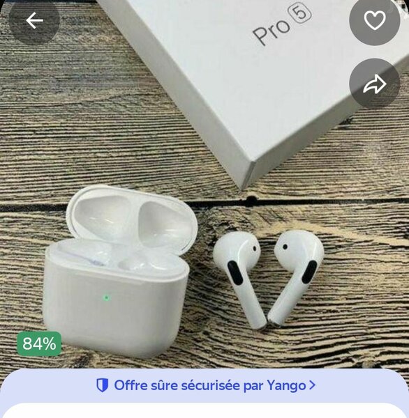Écouteurs Bluetooth Pro 5