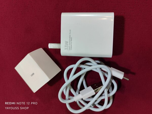 Chargeur d'origine Mi 33W