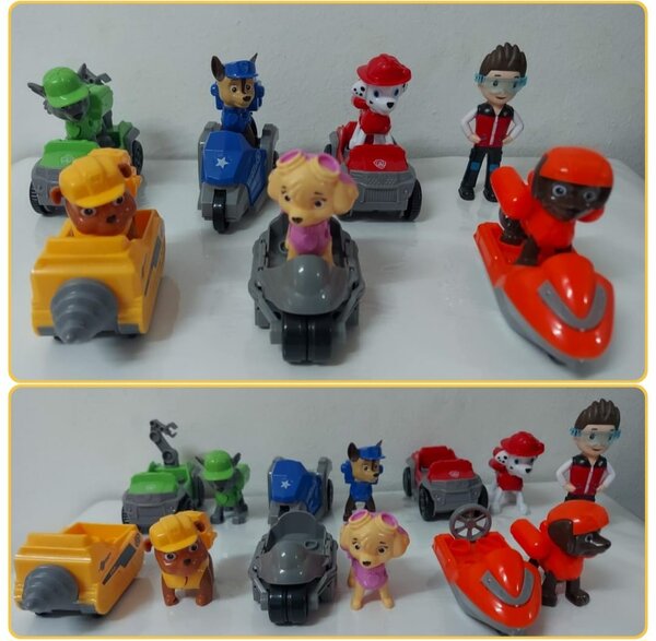 6 voitures pat patrouill Ryder