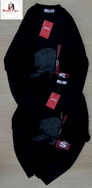 T-shirt noir Levi's classique