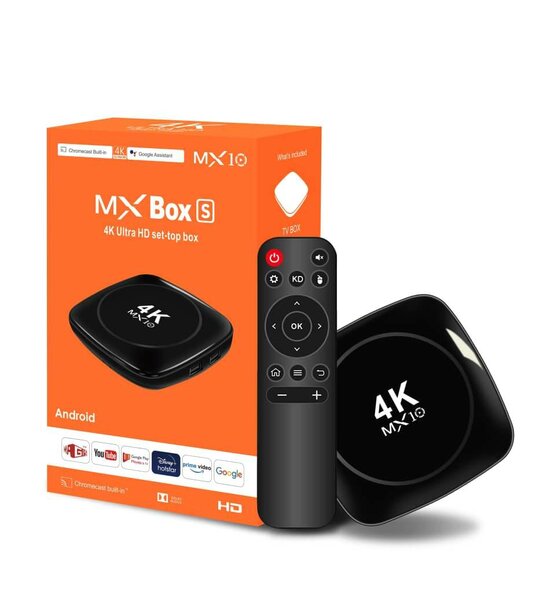 Box Android TV 4K Ultra HD