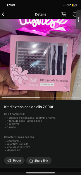 DIY Lash extensions Kit