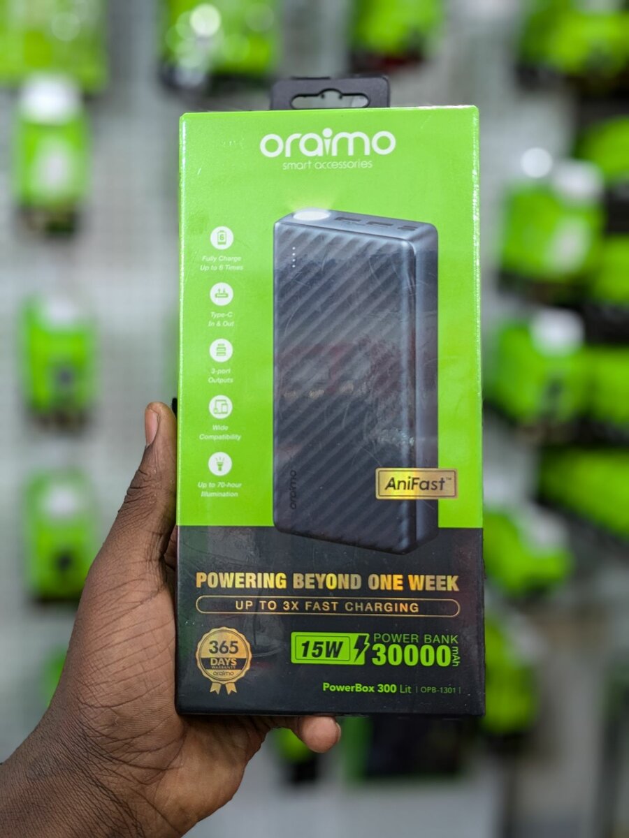 Oraimo 30000mah power bank