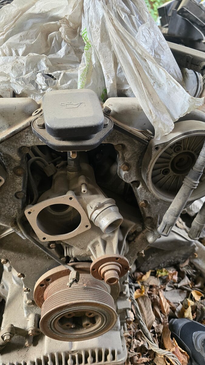 BMW e38 750 5.4 двигатель + коробка 5HP30