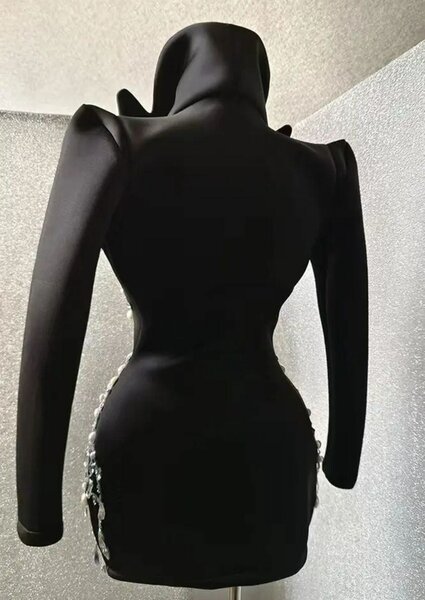 Women fashion beaded blazer