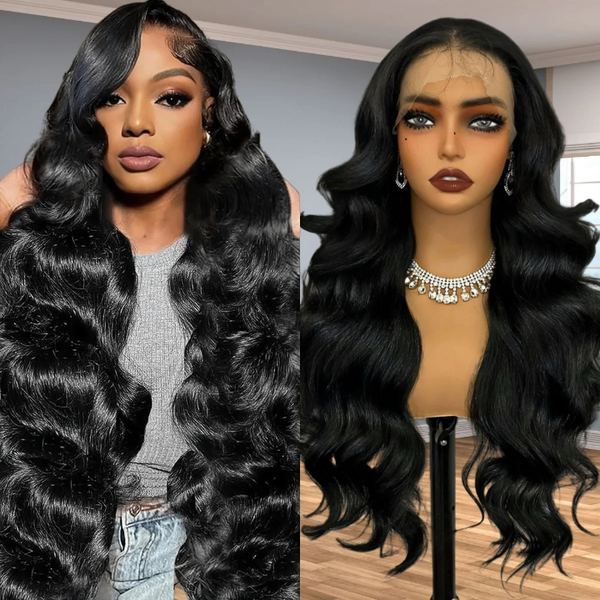 Perruque en cheveux naturels