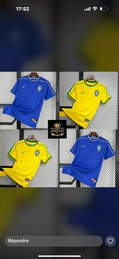 Maillot rétro Coupe du Monde 98