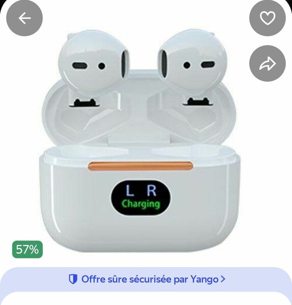 Écouteurs pro6 plus