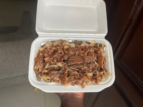 Fetucine au Nutella et oreo