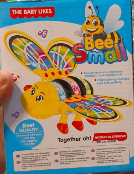 3D Litter Bee Electric Function Toy for Kid's