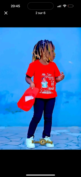 T-shirt enfant personnalisé