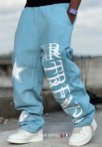 Pantalon Jogging Denim Homme