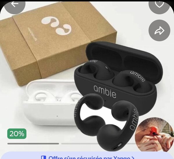 Écouteurs Bluetooth Ambie